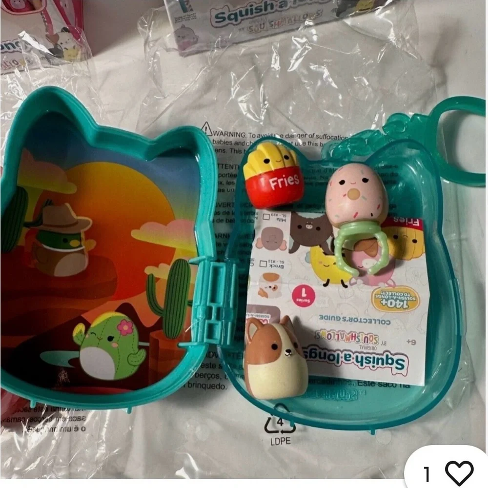 Squishmallows Squish-a-longs Mystery Set